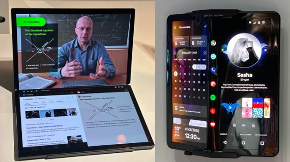 I just saw the future of OLED from LG Display — including a 360-degree foldable