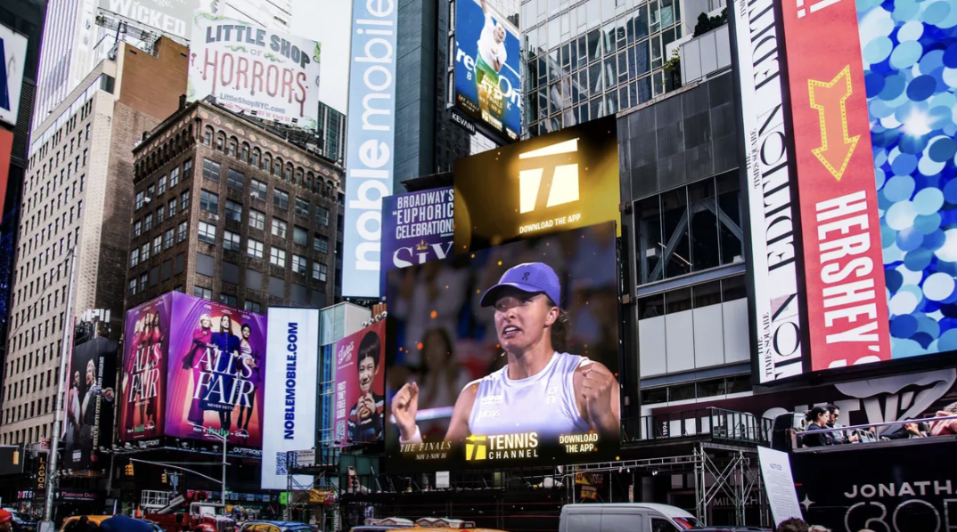 LED Spectaculars Cascade Down Frontage of New Times Square Hotel