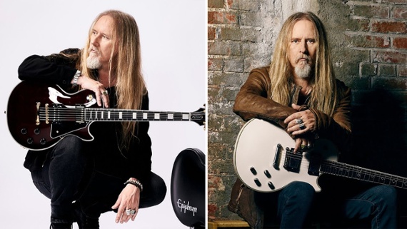 Epiphone unveils two Jerry Cantrell signature models, the souped-up Prophecy and $849 “Wino” Les Paul Customs