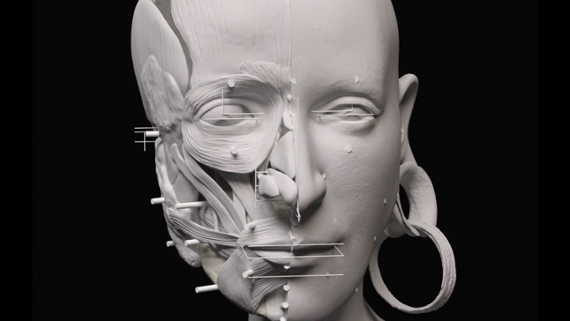 Facial reconstruction shows powerful Bronze Age woman's serene expression and huge earrings