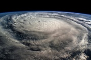 A NASA image of Hurricane Milton in 2024.