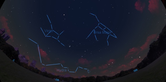 The 3 biggest constellations are on full display this month