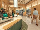 Starbucks, Amazon unveil co-branded cashierless cafe