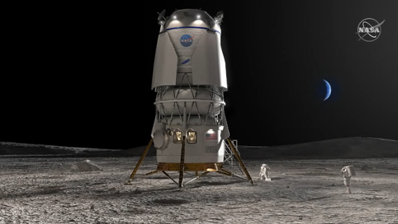 Blue Origin will build NASA's new moon lander