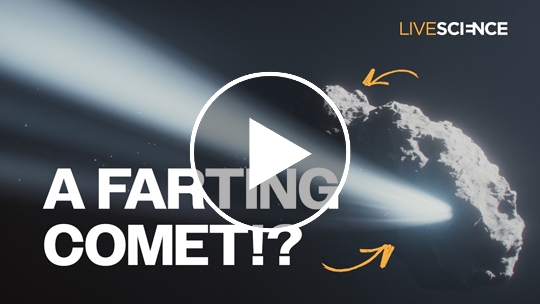 'Farting' comet does something never seen before