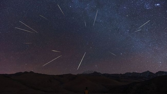 The Geminid meteor shower peaks tonight!