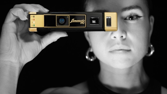 This retro brass camera is the embodiment of '60s chic