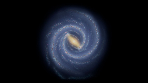 Earth's perilous journey through the Milky Way's spiral may shape the planet's geology