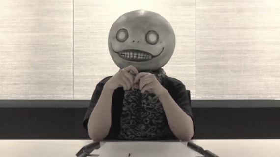 Yoko Taro lost his Nier mask and found an even more cursed one