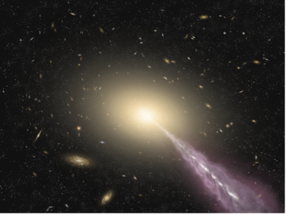 Strange 'unknown structure' found around closest quasar