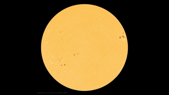 Sun breaks out with record number of sunspots