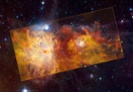 'Orion's Fireplace': Flame Nebula is ablaze with color in stunning new image