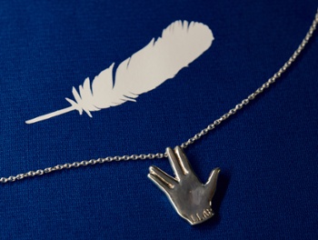Blue Origin launches necklace honoring 'Star Trek' actor Leonard Nimoy into space on New Shepard