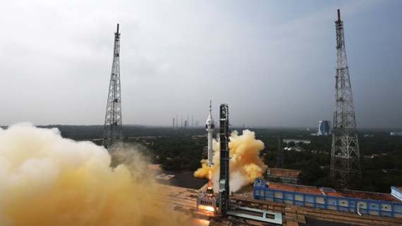 India launches test for Gaganyaan astronaut mission