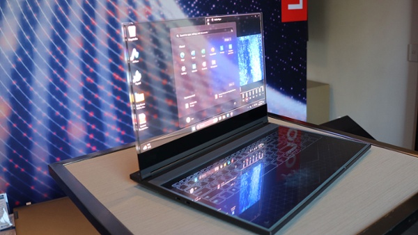 Lenovo's transparent laptop is the coolest 2024 gadget yet