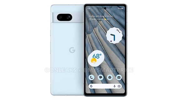 The Pixel 7a may show up in a stylish new blue shade
