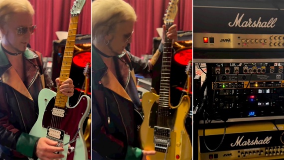 John 5 reveals his guitar rig for Mötley Crüe’s upcoming world tour