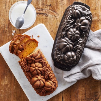 Grid 2, 4/ AMAZON, Nordic Ware Wheat & Pumpkin Loaf Pan, $28.33