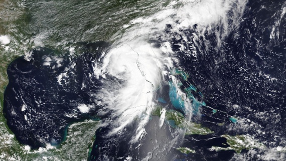 Satellites watch Hurricane Debby make landfall in Florida