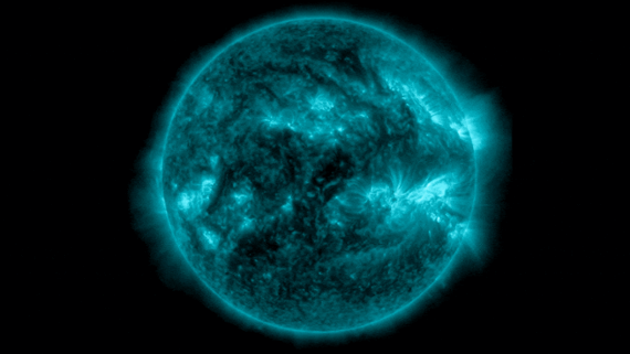 Watch 4 simultaneous solar flares erupt from the sun