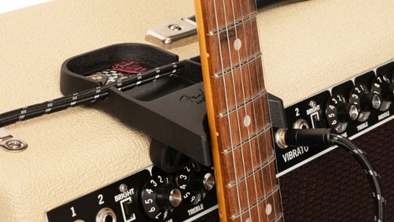 Fender unveils the Amperstand, a pocket-sized guitar stand and pick holder