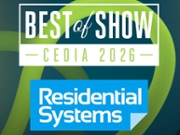 Best of Show Awards at CEDIA Expo 2026 Now Accepting Entries