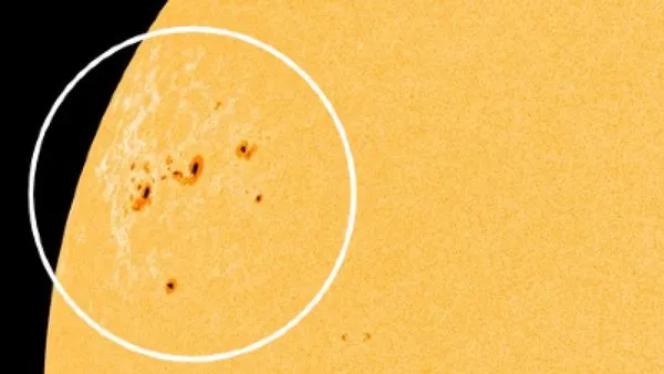 Huge 'Sunspot archipelago' 15 times wider than Earth