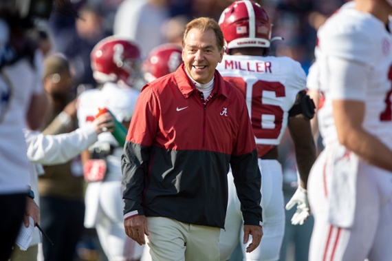 Saban: Leaders must have "the attitude of a champion"