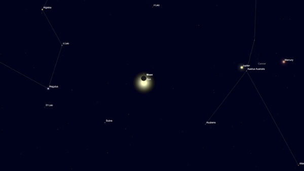 Wednesday, Aug. 12: A total solar eclipse darkens the skies over Europe