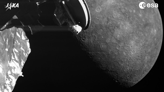 Watch Mercury roll by in a stunning up-close sequence