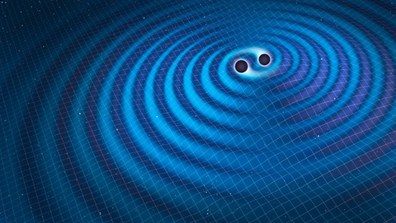 Colliding black holes 'ring' across space-time