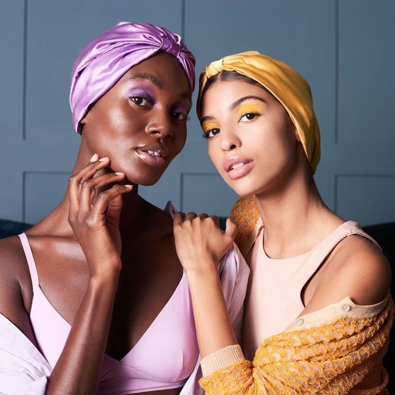 Satin and Silk Hair Wraps For Your Healthiest Locks