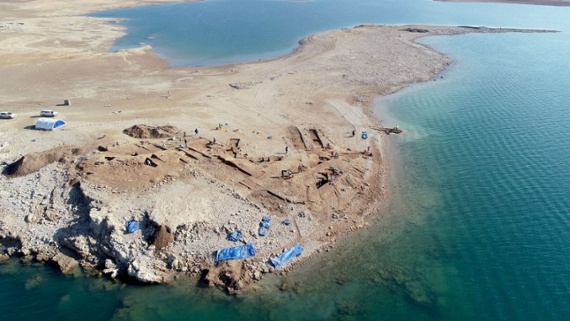 Ancient Bronze Age city reemerges from Iraq river after extreme drought