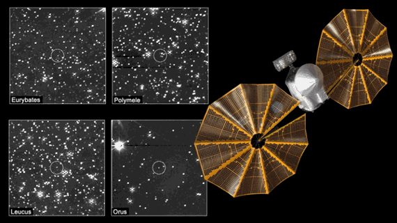 NASA's LUCY mission snaps asteroid targets for 1st time