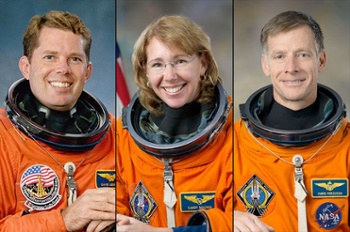 Final space shuttle crewmates among three entering Astronaut Hall of Fame