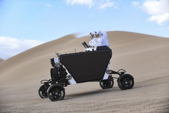 This FLEX modular moon rover for astronauts could lead to Mars cars