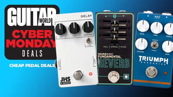 My pedalboard is full, but I can’t resist a cheap guitar pedal deal – and these Cyber Monday offers are so good, I’m going to have to make room