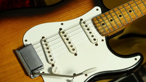 “I had to drive several hours through snow to get to him. He told me this was one of the first Stratocasters, and there were some things I noticed immediately”: This 1954 Fender Stratocaster is one of the most unusual Fender builds in history