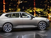 A new electric car model EX60 of Swedish Volvo carmeker is seen during the global launch at an event in Stockholm, Sweden on January 21, 2026. (Photo by Anders WIKLUND / TT NEWS AGENCY / AFP via Getty Images) / Sweden OUT