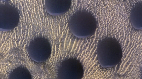 Strange circular dunes on Mars spotted in NASA photos