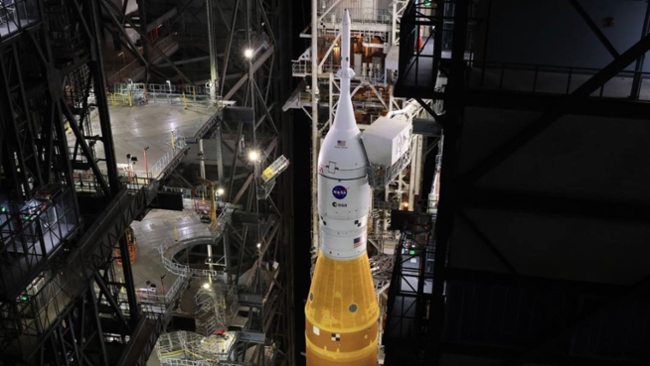 NASA's Artemis 2 moon rocket back for repairs