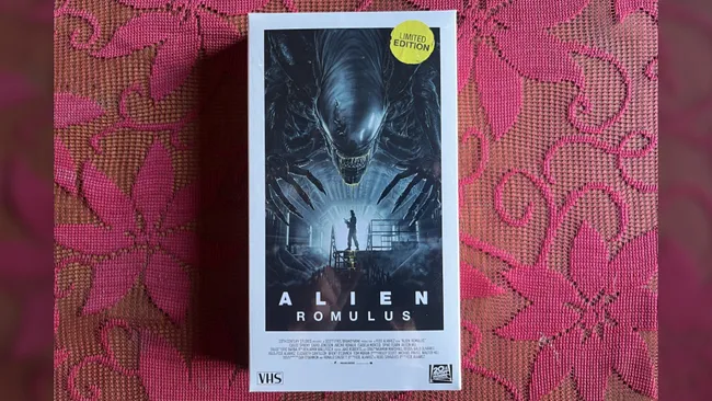 The 'Alien: Romulus' VHS release is perfect '80s nostalgia