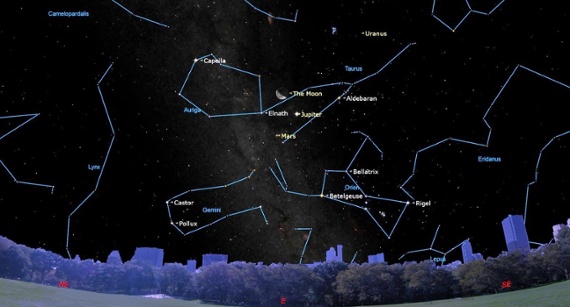 Night sky for tonight: Visible planets, stars and more