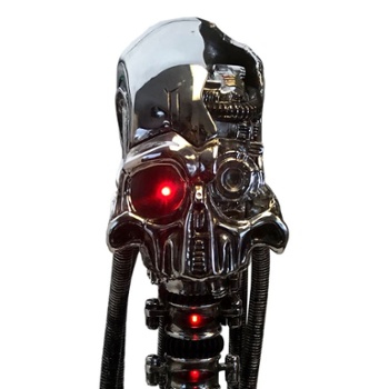 Assimilate this shiny new Borg Queen Replica Skull from Star Trek: First Contact