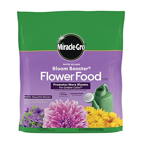 Miracle-Gro Flower Food, view at Amazon