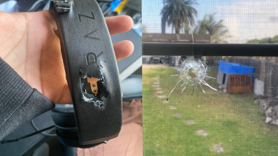 A gaming headset apparently stopped a bullet