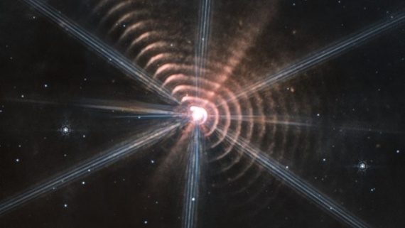 Bizarre rings spied by James Webb Space Telescope are organic dust propelled by starlight