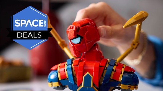 Lego Marvel Iron Spider-Man Bust has never been cheaper