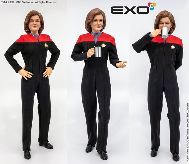 See Captain Janeway from 'Star Trek: Voyager' come alive in epic new 1:6 scale Exo-6 figure