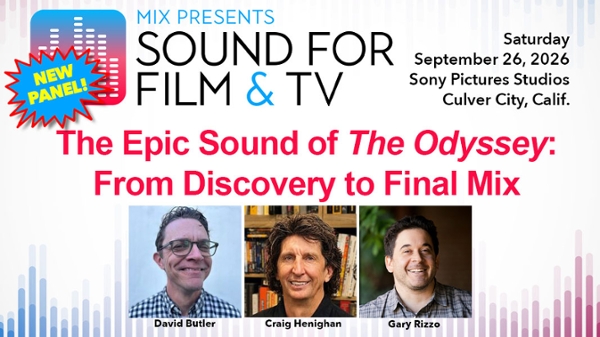 Explore The Epic Sound of The Odyssey at Mix Sound for Film &amp; TV!